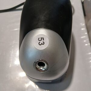 Sleek Black and Silver Computer Accessory